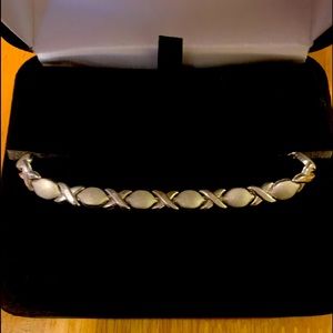 Silver X’s & O’s Bracelet